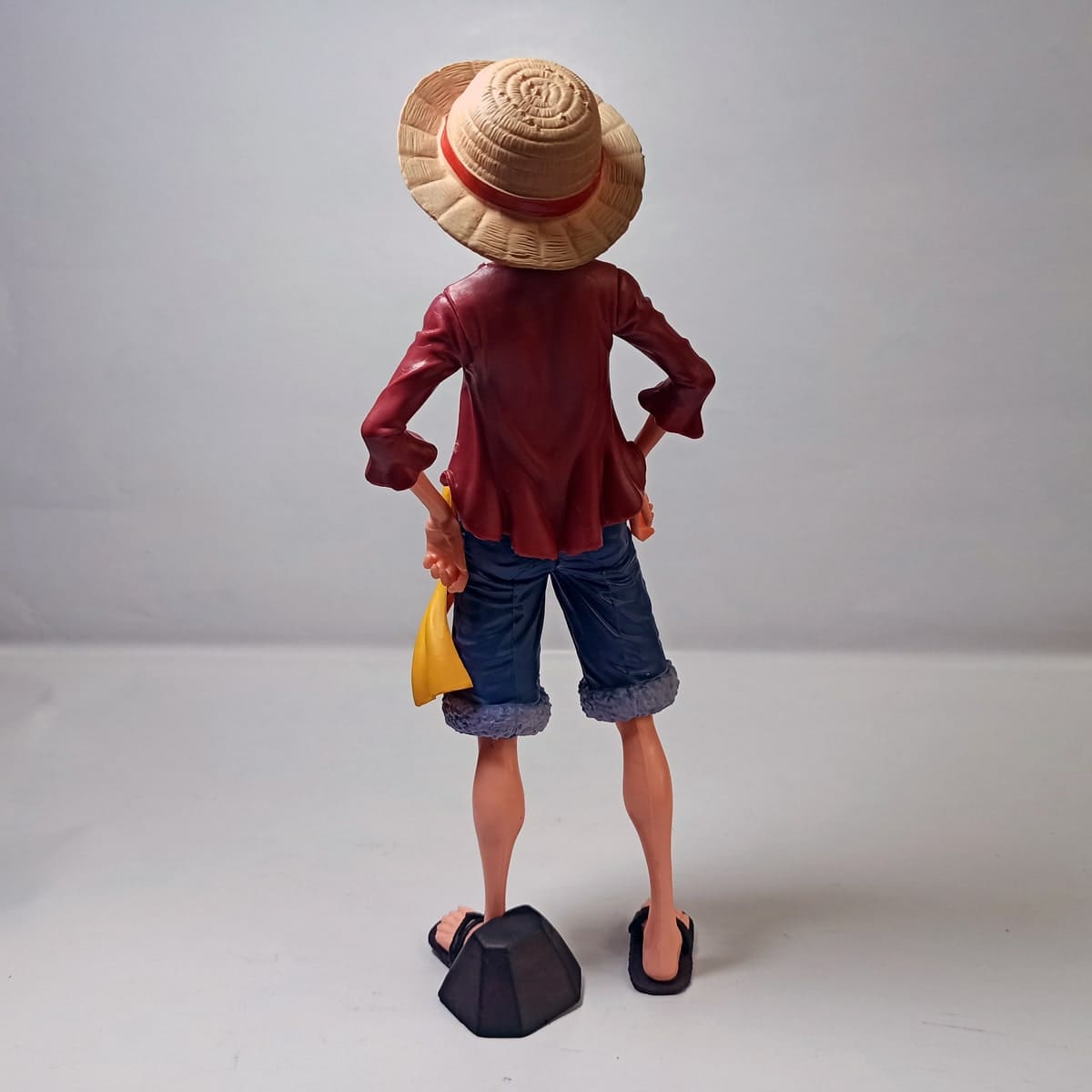 Figurine de Luffy avec trois visages interchangeables